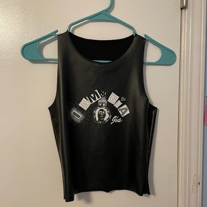 COPY - I.am.gia faux leather tank